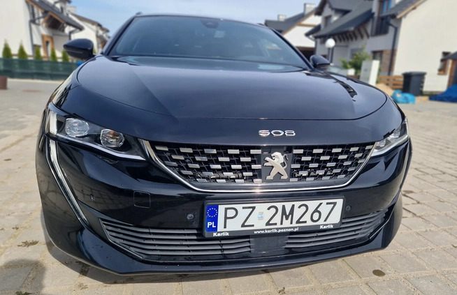 Peugeot 508 cena 111900 przebieg: 116000, rok produkcji 2020 z Pobiedziska małe 742